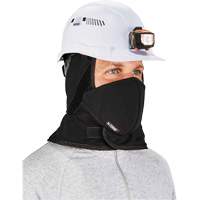 Doublure de casque de s&eacute;curit&eacute; d'hiver N-Ferno avec cache-bouche, Doublure en Molleton, Taille unique, Noir Sidevic Inc.