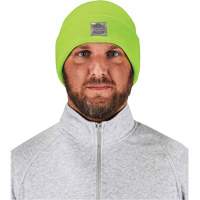 Bonnet en tricot c&ocirc;tel&eacute; N-Ferno, Taille unique, Vert lime haute visibilit&eacute; Sidevic Inc.
