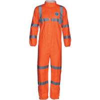 Combinaison haute visibilit&eacute; avec collet, Petit, Orange, Tyvek 500 Sidevic Inc.