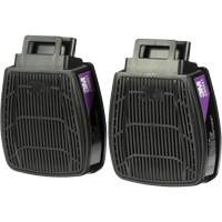 Cartouche & filtre pour respirateur Secure Click, Combinaison cartouche et filtre contre les particules pour gaz/vapeurs, Vapeurs organiques/P100 Sidevic Inc.