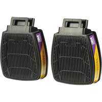 Cartouche & filtre pour respirateur Secure Click, Combinaison cartouche et filtre contre les particules pour gaz/vapeurs, Vapeurs organiques/Gaz acides/P100 Sidevic Inc.