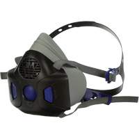Respirateur r&eacute;utilisable &agrave; demi-masque s&eacute;rie HF-800 Secure Click, Silicone, Grand Sidevic Inc.