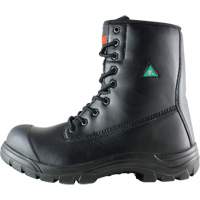 Attack Work Boots, Leather, Steel Toe, Size 7 Sidevic Inc.