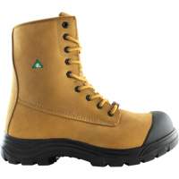 Storm Work Boots, Leather, Steel Toe, Size 7, Impermeable Sidevic Inc.