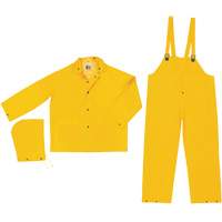 Classic Series Limited Flammability Rain Suit, Large, Yellow Sidevic Inc.