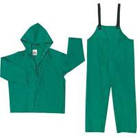 Dominator Limited Flammability Rain Suit, Large, Green Sidevic Inc.