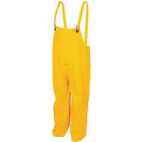 Classic Series Bib Rain Pants, Large, Polyester/PVC, Yellow Sidevic Inc.