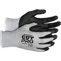Safety Cut Pro Cut Resistant Gloves, Size 3X-Large, 13 Gauge, Bi-Polymer Coated, HPPE Shell, ASTM ANSI Level A7 Sidevic Inc.
