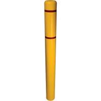 Couvre-bollard, 6" dia. x 52" l, Jaune Sidevic Inc.