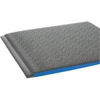 Wear-Bond Comfort-King Ergonomic Mats, Pebbled, 2' x 3' x 9/16", Grey, Vinyl Foam Sidevic Inc.