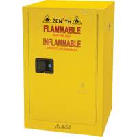 Armoire pour produits inflammables, 12 gal., 1 Porte(s), 23" La x 35" h x 18" p Sidevic Inc.
