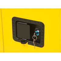 Armoire pour produits inflammables, 12 gal., 1 Porte(s), 23" La x 35" h x 18" p Sidevic Inc.
