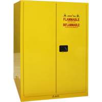 Armoire pour produits inflammables, 90 gal., 2 Porte(s), 43" La x 66" h x 34" p Sidevic Inc.