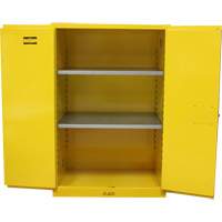 Armoire pour produits inflammables, 90 gal., 2 Porte(s), 43" La x 66" h x 34" p Sidevic Inc.