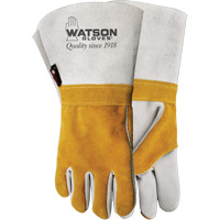 Gants de soudeur Wopper, Cuir de vache refendu, Taille 10 Sidevic Inc.