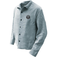 Welder Jacket, Leather, 5X-Large, Grey Sidevic Inc.