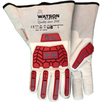 9549TPR Van Goat Gloves, Medium, Goatskin Palm, Gauntlet Cuff Sidevic Inc.