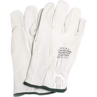 Leather Protector Gloves, Size 8, 10" L Sidevic Inc.