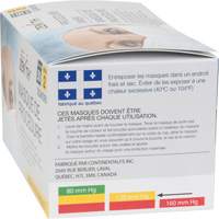 Masques d'intervention jetables, ASTM F2100 Niveau 2, Classe 1 Sidevic Inc.