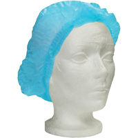 Ronco Care Pleated Bouffant Cap, Polypropylene, 24", Blue Sidevic Inc.
