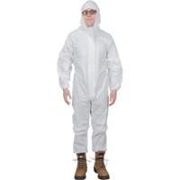 Premium Hooded Coveralls, Small, White, Microporous Sidevic Inc.