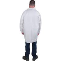 Sarraus de laboratoire de protection, Microporeux, Blanc, Petit Sidevic Inc.