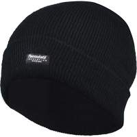Lined Cuff Tuque, Thinsulate Lining, One Size, Black Sidevic Inc.