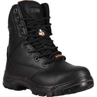 Safety Boots, Leather, Steel Toe, Size 6, Impermeable Sidevic Inc.