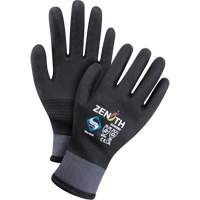Gants enduits ZX-30° de premi&egrave;re qualit&eacute;, Moyen, R&ecirc;vetement Mousse de PVC, Calibre 15, Enveloppe en Nylon Sidevic Inc.