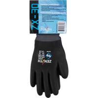 Gants enduits ZX-30° de premi&egrave;re qualit&eacute;, Moyen, R&ecirc;vetement Mousse de PVC, Calibre 15, Enveloppe en Nylon Sidevic Inc.