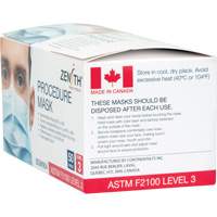 Masques d'intervention jetables, ASTM F2100 Niveau 3, Classe 1 Sidevic Inc.