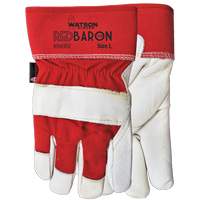 Red Baron Fitter's Gloves, Large, Grain Cowhide Palm, Sherpa Inner Lining Sidevic Inc.