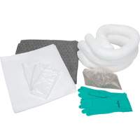 Premium Spill Kit, Oil Only/Universal, Bag, 10 US gal. Absorbancy Sidevic Inc.