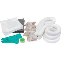 Spill Kit, Oil Only/Universal, Overpack, 20 US gal. Absorbancy Sidevic Inc.