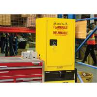 Armoire de rangement pour a&eacute;rosols inflammables, 12 gal., 1 Porte(s), 23" La x 35" h x 18" p Sidevic Inc.