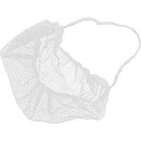 Beard Nets, Nylon, White Sidevic Inc.
