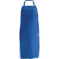 Endurosaf Bib Apron, Polyurethane, 50" L x 34" W, Blue Sidevic Inc.