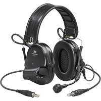 Casque VI NIB avec deux fils de sortie et rail arc Peltor ComTac, Style Bandeau, 23 dB Sidevic Inc.