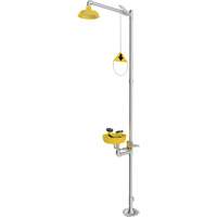 Combination Emergency Shower & Eyewash Station, Pedestal Sidevic Inc.