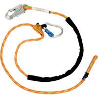 Adjustable Rope Lanyard, 1 Legs, 6', CSA Class F, Polyester Sidevic Inc.