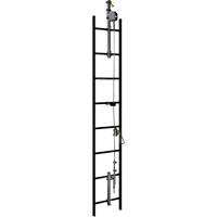 20' Lad-Saf Cable Vertical Safety System, Galvanized Steel Sidevic Inc.