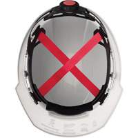 Casque de s&eacute;curit&eacute; &agrave; bordure avant, R&eacute;pond aux normes CSA type 1, Suspension Rochet, Non ventil&eacute; Sidevic Inc.