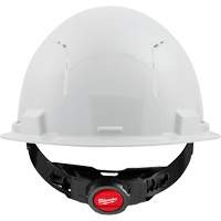 Casque de s&eacute;curit&eacute; &agrave; bordure avant, R&eacute;pond aux normes CSA type 1, Suspension Rochet, Ventil&eacute; Sidevic Inc.