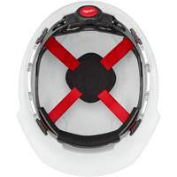 Casque de s&eacute;curit&eacute; &agrave; bordure avant, R&eacute;pond aux normes CSA type 1, Suspension Rochet, Ventil&eacute; Sidevic Inc.
