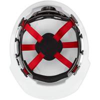 Casque de s&eacute;curit&eacute; &agrave; bordure avant, R&eacute;pond aux normes CSA type 1, Suspension Rochet, Non ventil&eacute; Sidevic Inc.