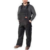 Salopette GridIron de longueur standard avec fermeture &agrave; glissi&egrave;re jusqu'&agrave; la cuisse, Hommes, Grand, Noir Sidevic Inc.