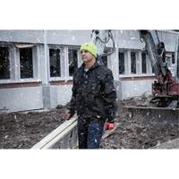 High-Visbility Cuffed Beanie, One Size, Green Sidevic Inc.