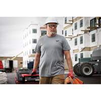 T-shirt de travail hybride, Hommes, Petit, Gris Sidevic Inc.