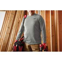 T-shirt de travail hybride, Hommes, Petit, Gris Sidevic Inc.