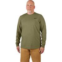 T-shirt de travail hybride, Hommes, Petit, Vert Sidevic Inc.